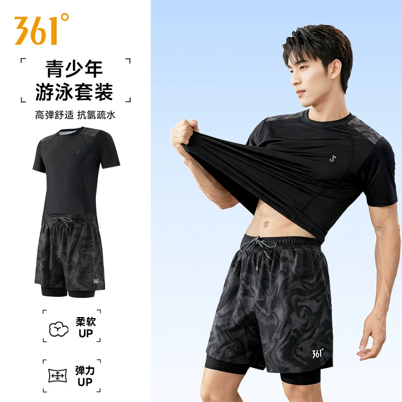 361, swimwear, split trousers, for teenagers
