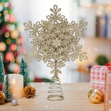 T 64736 LED Gold Christmas Tree Star �����ɫʥ��������