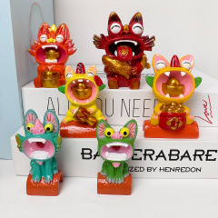 ホット販売雲南タイル猫霊獣タイル猫文化創造樹脂装飾品雲南大理昆明旅行ギフトお土産