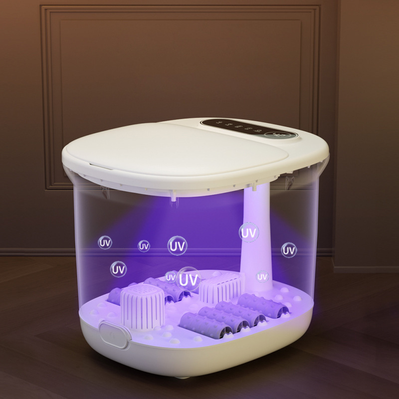 艾斯凱泡足桶全自動電気加熱恒温家庭用洗面器マッサージ足浴槽老人ACKプレゼント|undefined