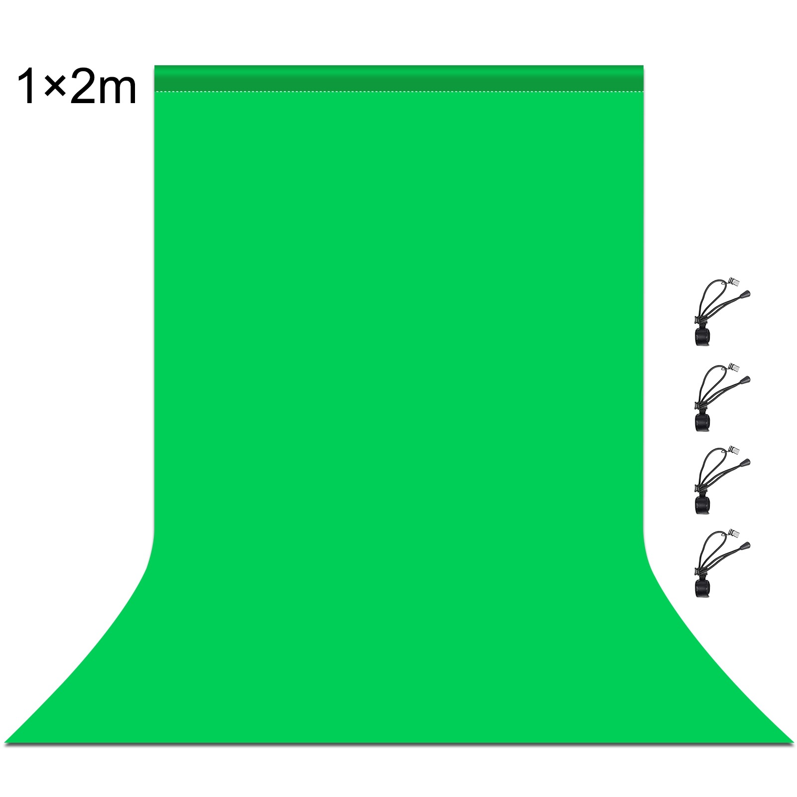 PULUZ Fat Cow 3*6 M fotografía de fondo de tela estudio retrato en vivo paño verde sin recorte paño de fondo de la fotografía de tela