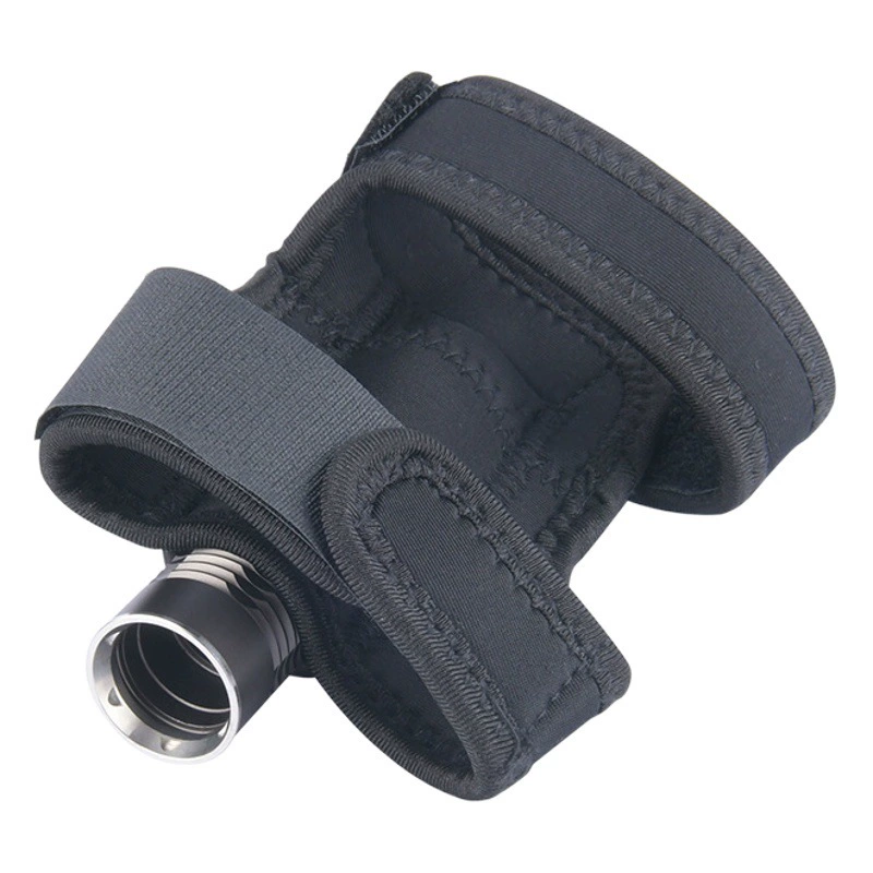 Открытый Дайвинг запястье барабан набор производителей фонарик ткань покрытие езда Альпинизм освещение аксессуары рука задняя крышка