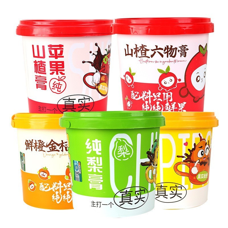 桶装纯梨膏210g独立袋装便携式枇杷秋梨膏山楂苹果六物膏秋冬膏滋|undefined
