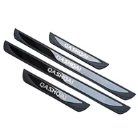 Подходит для Nissan Qashqai 23-24, педали приветствия, модифицированные пластиковые оригинальные накладки на порог, край двери, педали против царапин