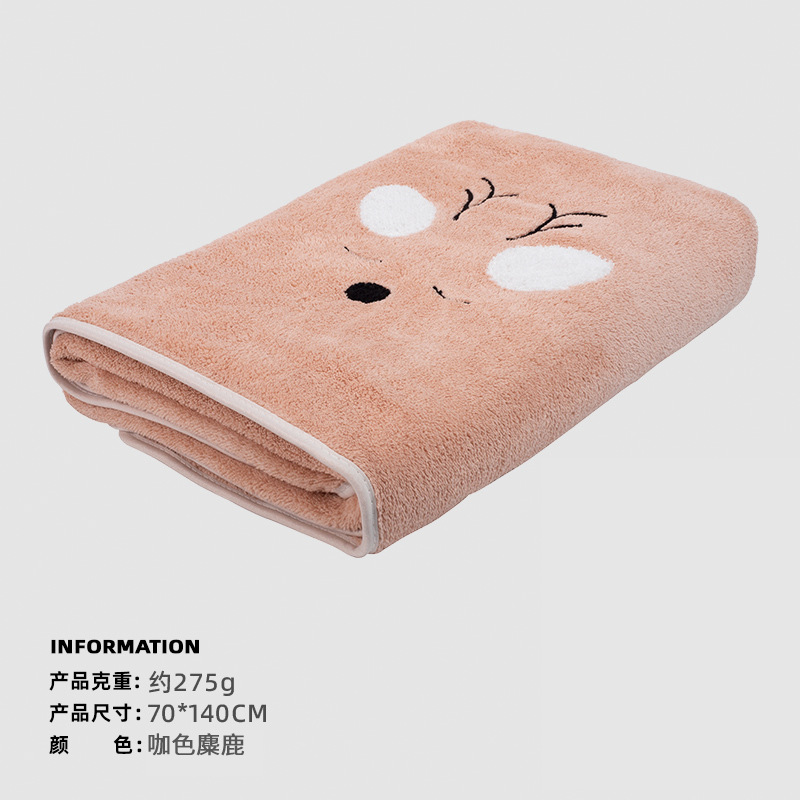 Toallas de baño de lana de coral para adultos engrosamiento fuerte absorción de agua secado rápido toalla de baño personalizada regalo para el hogar para bebés toalla de baño al por mayor