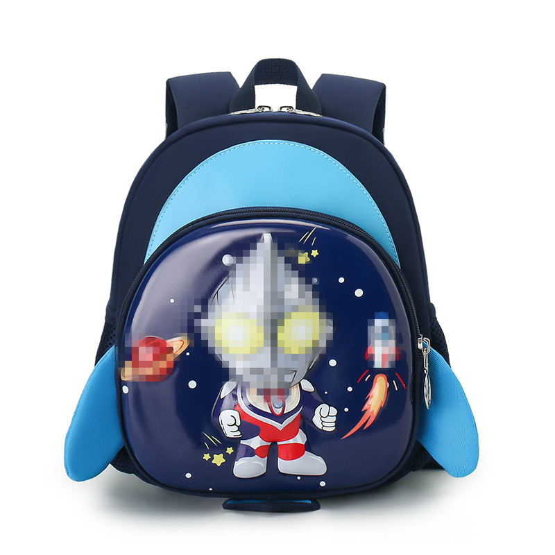 Mochila de jardín de infantes 3 - 6 años de edad Mochila para niños, mochila de cartón de dibujos animados, mochila de cáscara dura para niños y niñas
