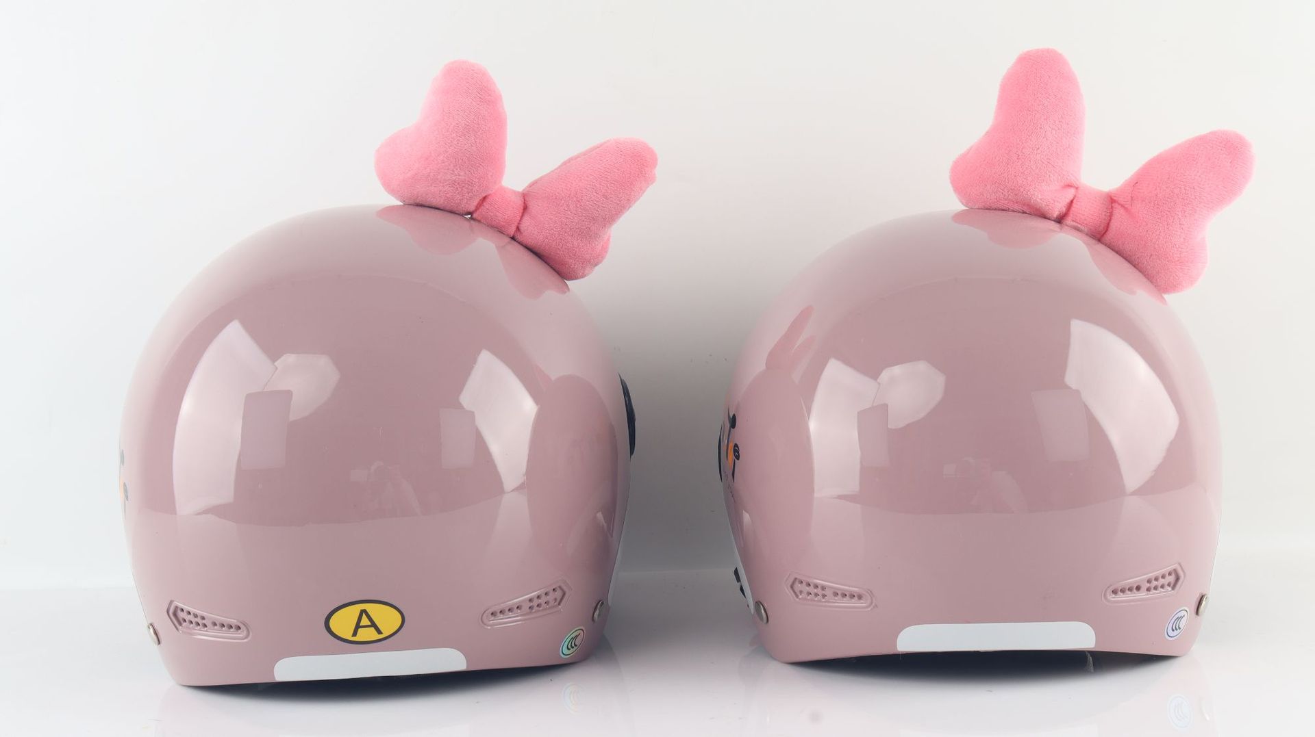 Helmet for Electric Vehicles 3C Summer Helmet Class a Parent-Child Helmet Children's Helmet Cartoon Cute Adult Motorcycle Helmet for Women