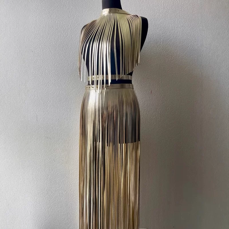 Модный удлинённый пояс с бахромой, аксессуары, аксессуар, европейский стиль