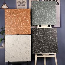 网红彩色水磨石砖室外600x600工程瓷砖北欧地砖橙色墨绿色仿古砖