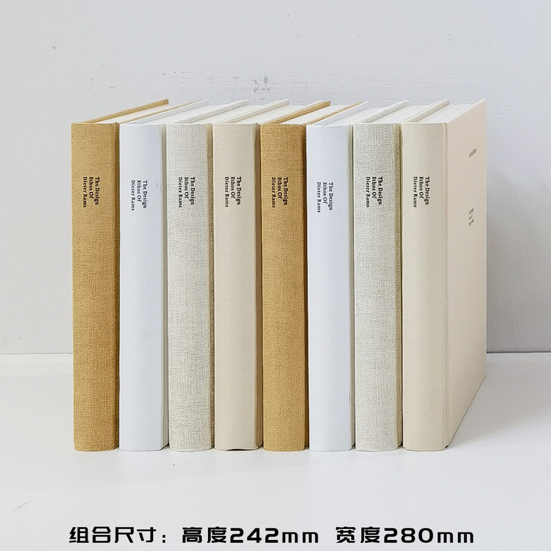 高級質感リネン表面装飾本モデルルームホーム雑誌広告ページめくり英語模擬本|undefined