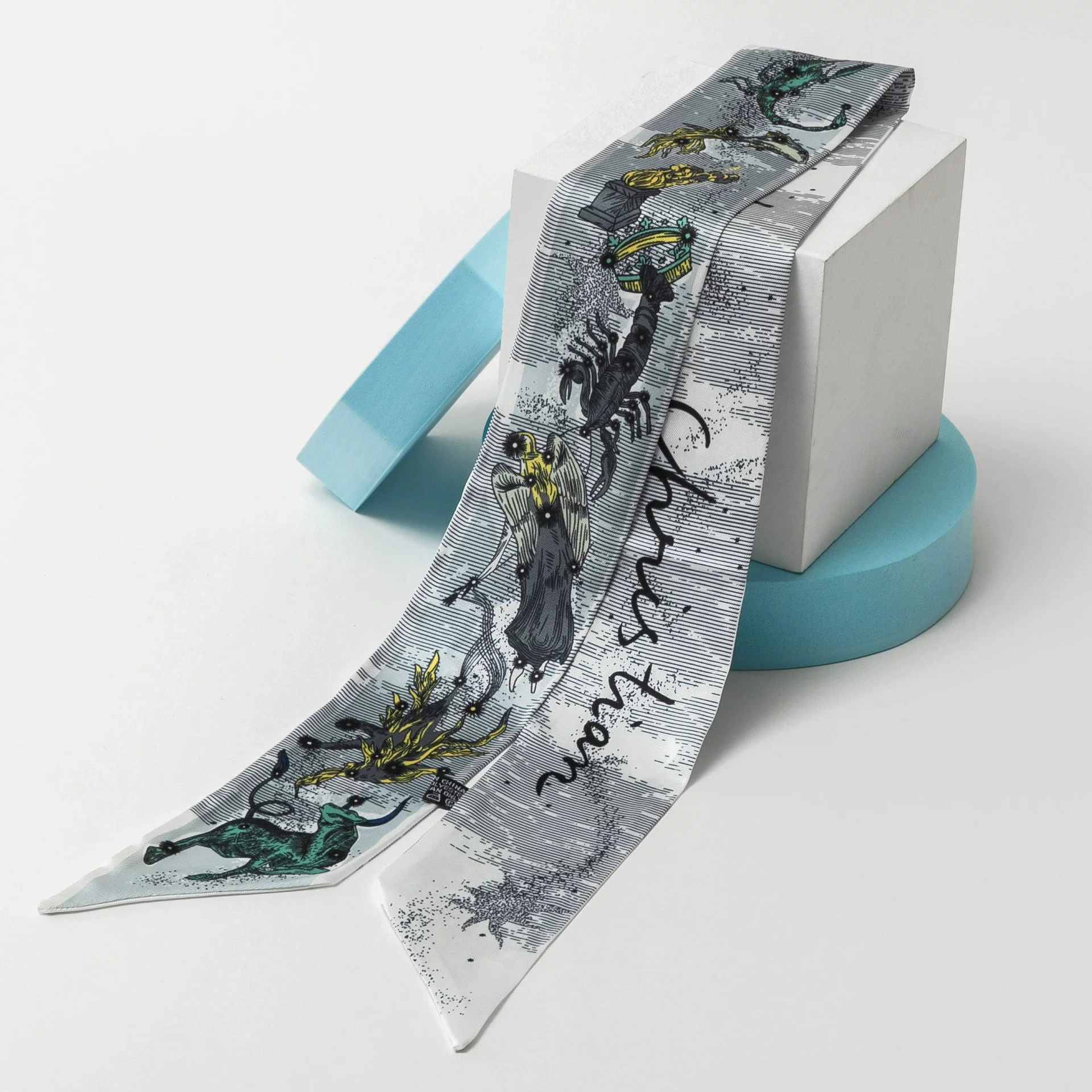 Decorations, bag, purse, handle, hair band, neckerchief, 100×6cm