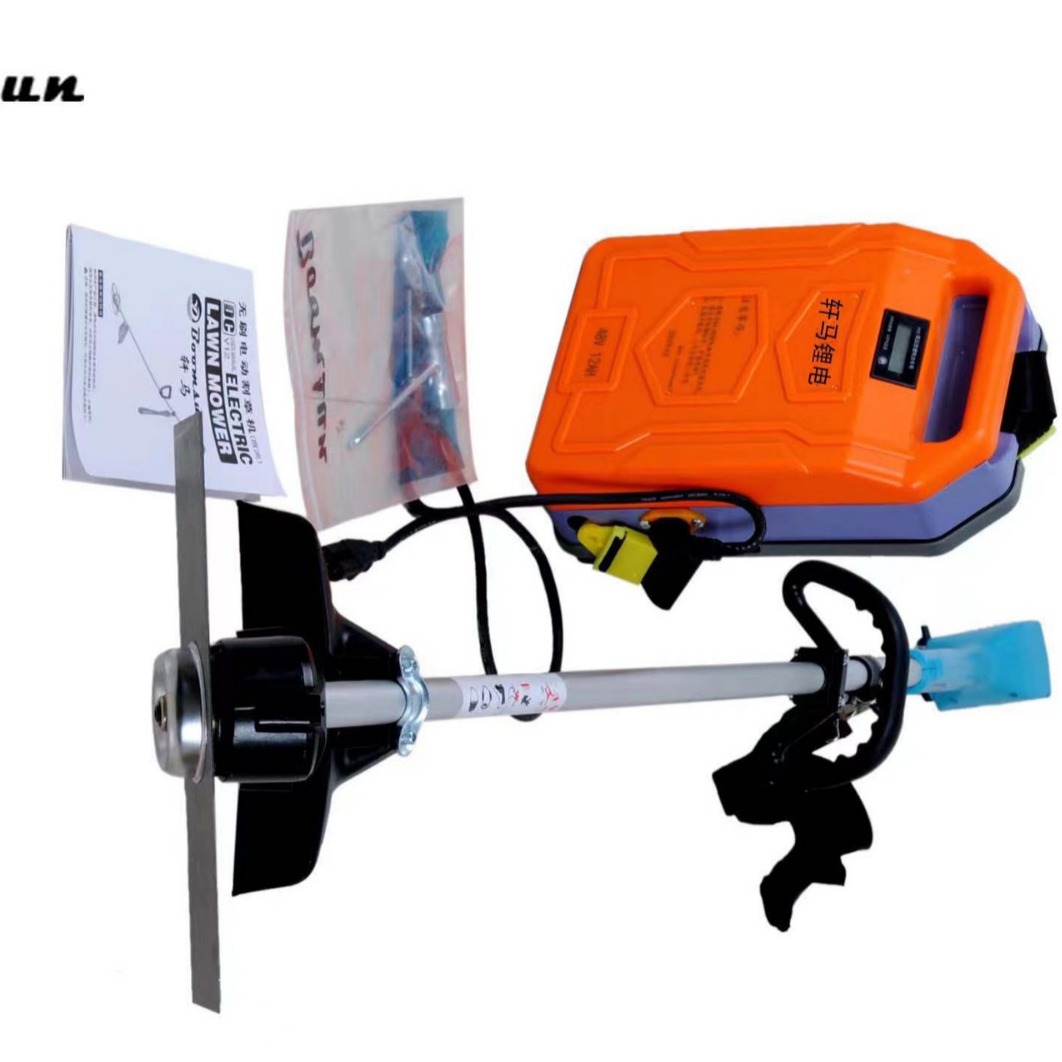 无刷电动割草机配件48-电瓶车锂电割草机轻便耐用静音割灌机