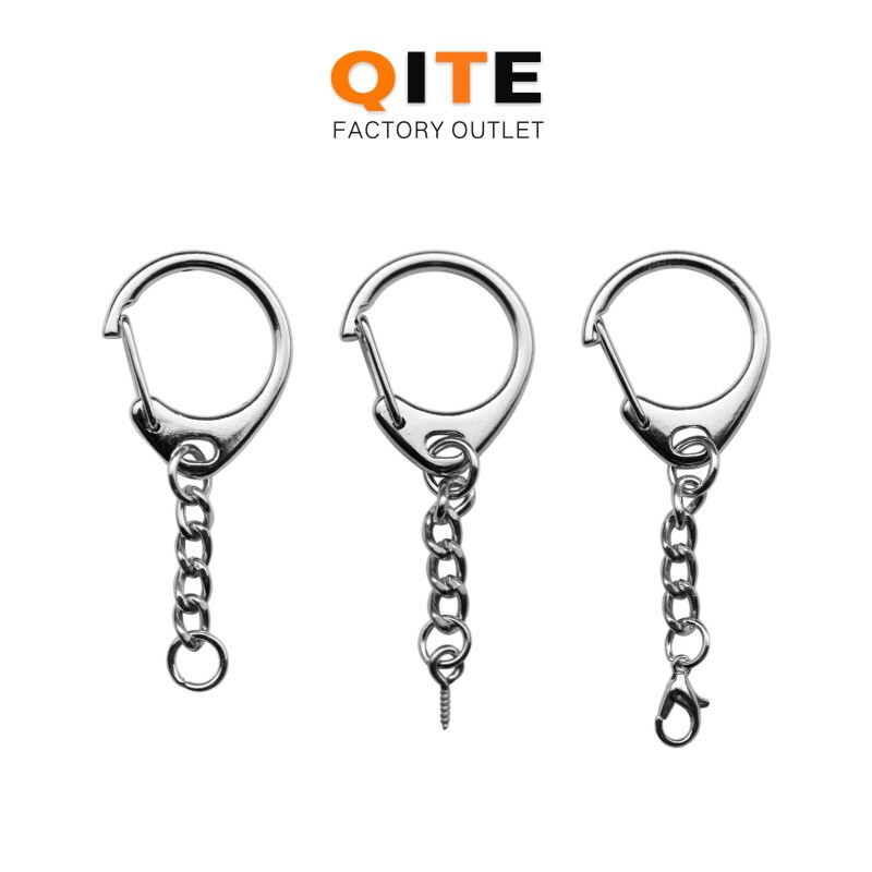 Key ring with chain hanging sheep's eye DIY bag accessories key chain pendant key ring a variety of optional