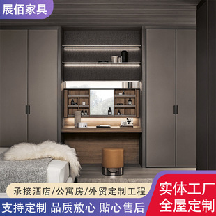 Whole House Custom Bedroom Light Luxury Furniture Wardrobe Simple Size Wardrobe Hebei Factory Custom Wardrobe