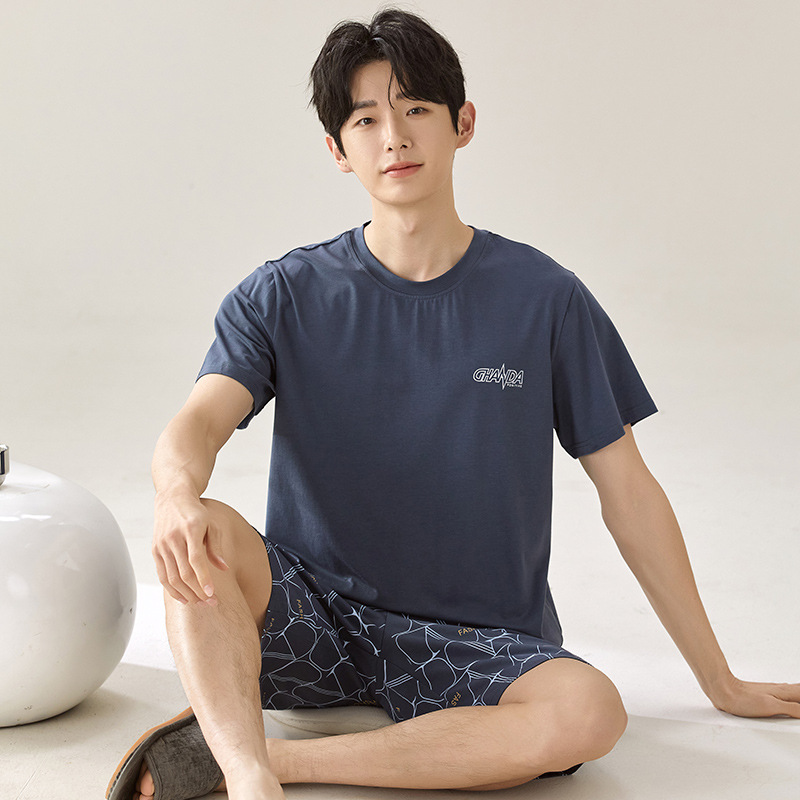 YW-5607 남성용 모달 반팔반바지