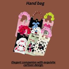 手提包包女工厂高级感可爱卡通针织包百搭小众潮流设计单肩包手拎