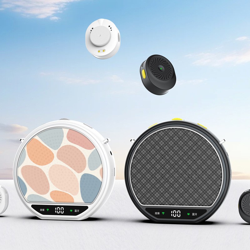 M27 Teacher Amplifier Magnetic Wireless Lavalier Microphone Sound Card Microphone Recording Dedicated Interview Lavalier Type