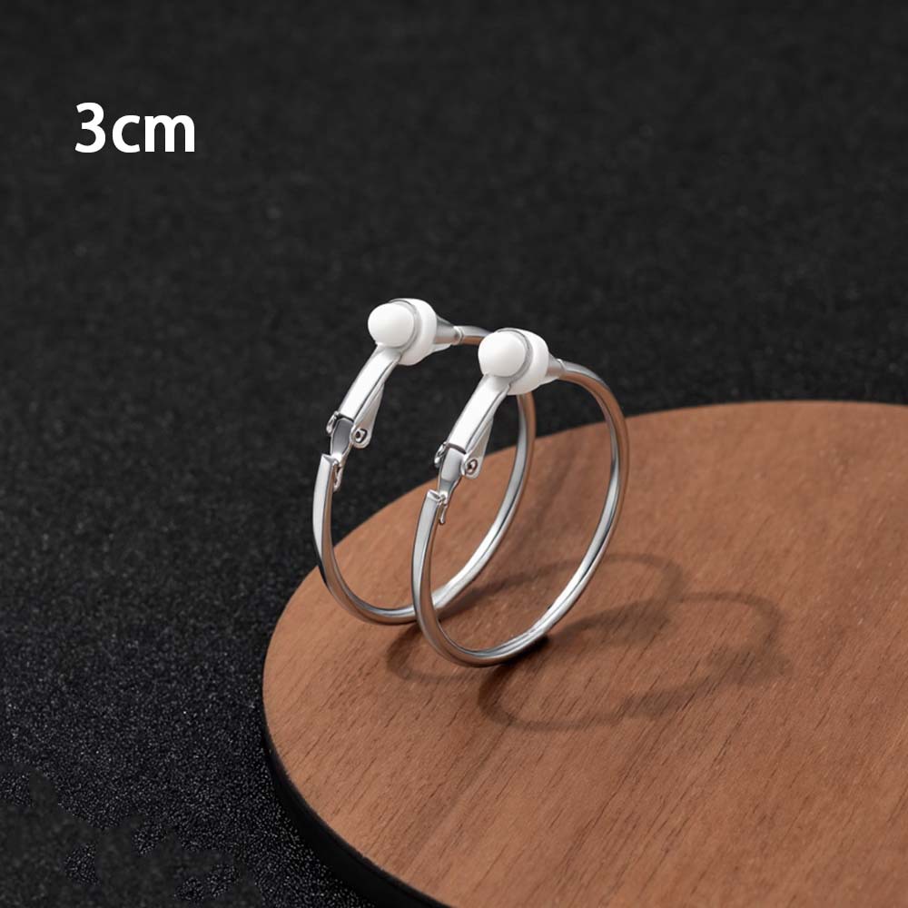 귀없는 3cm 실버