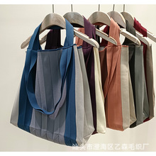 新款韩国PLEATSMAMA小众设计师单肩包包女购物手提袋褶皱风琴时尚