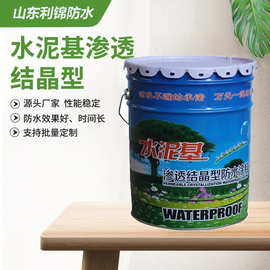 水泥基渗透结晶型防水涂料地下室建筑桩头用防水涂料