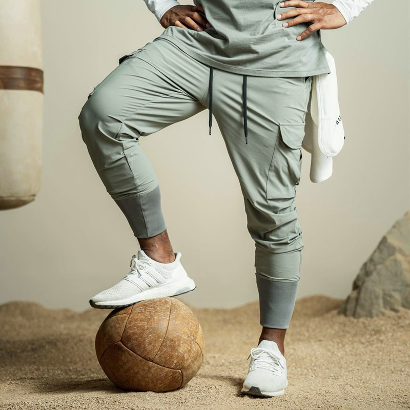 Foreign trade fitness pants men's overalls men's sports fitness quick-drying toe overalls running pants high elastic men's Foreign trade fitness pants men's overalls men's sports fitness quick-drying toe overalls running pants high elastic men's