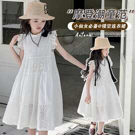高品质【原版面料+加内里】韩版童装女童连衣裙2026夏儿童时尚裙