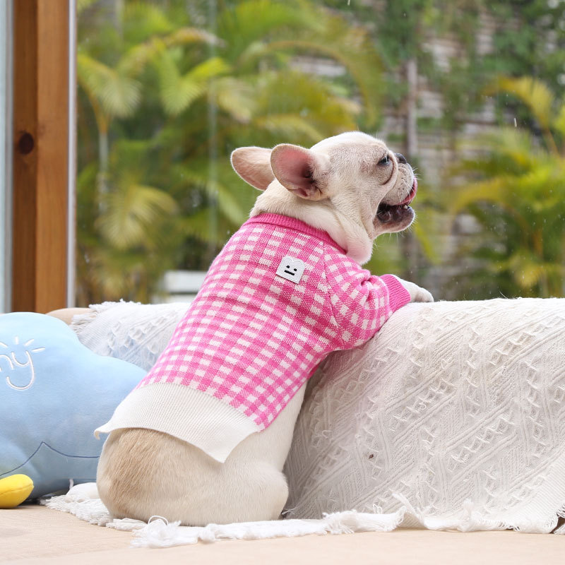 Liquidación Bomei Otoño e Invierno suéter perro gato mascota pequeño mediano y grande perro PUG ropa suministros de peluche caliente