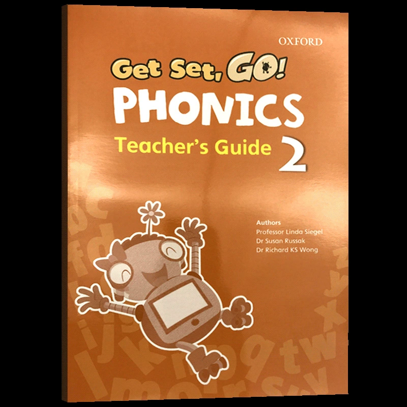 Руководство учителя Phonics Get Set Go 2 Оксфордский пакет натуральной орфографии для детей