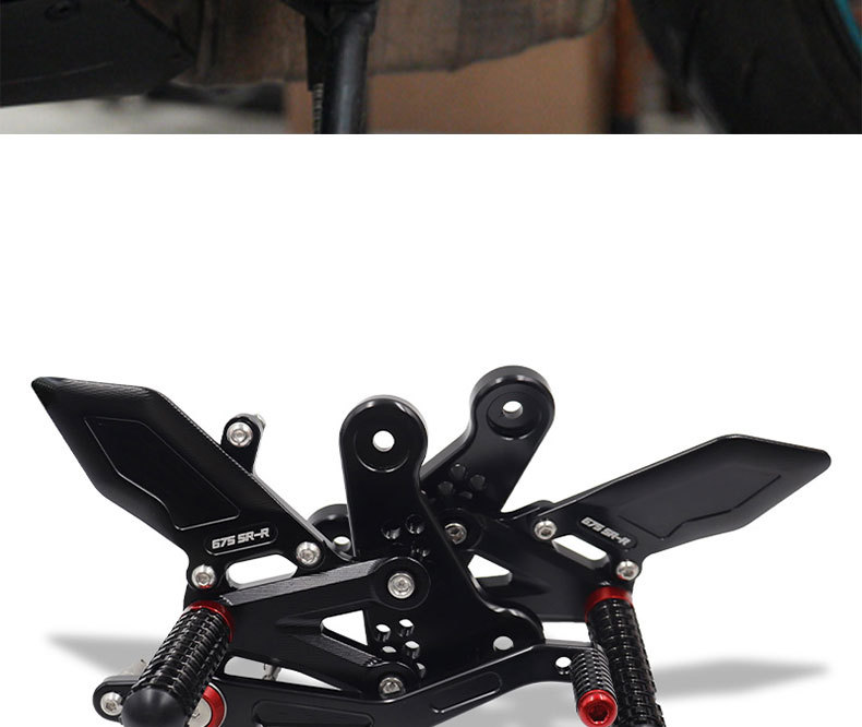 Suitable for Dongfeng 675Sr-R Modified Accessories Competitive Model Raised Pedal Aluminum Alloy Brake Pedal Assembly