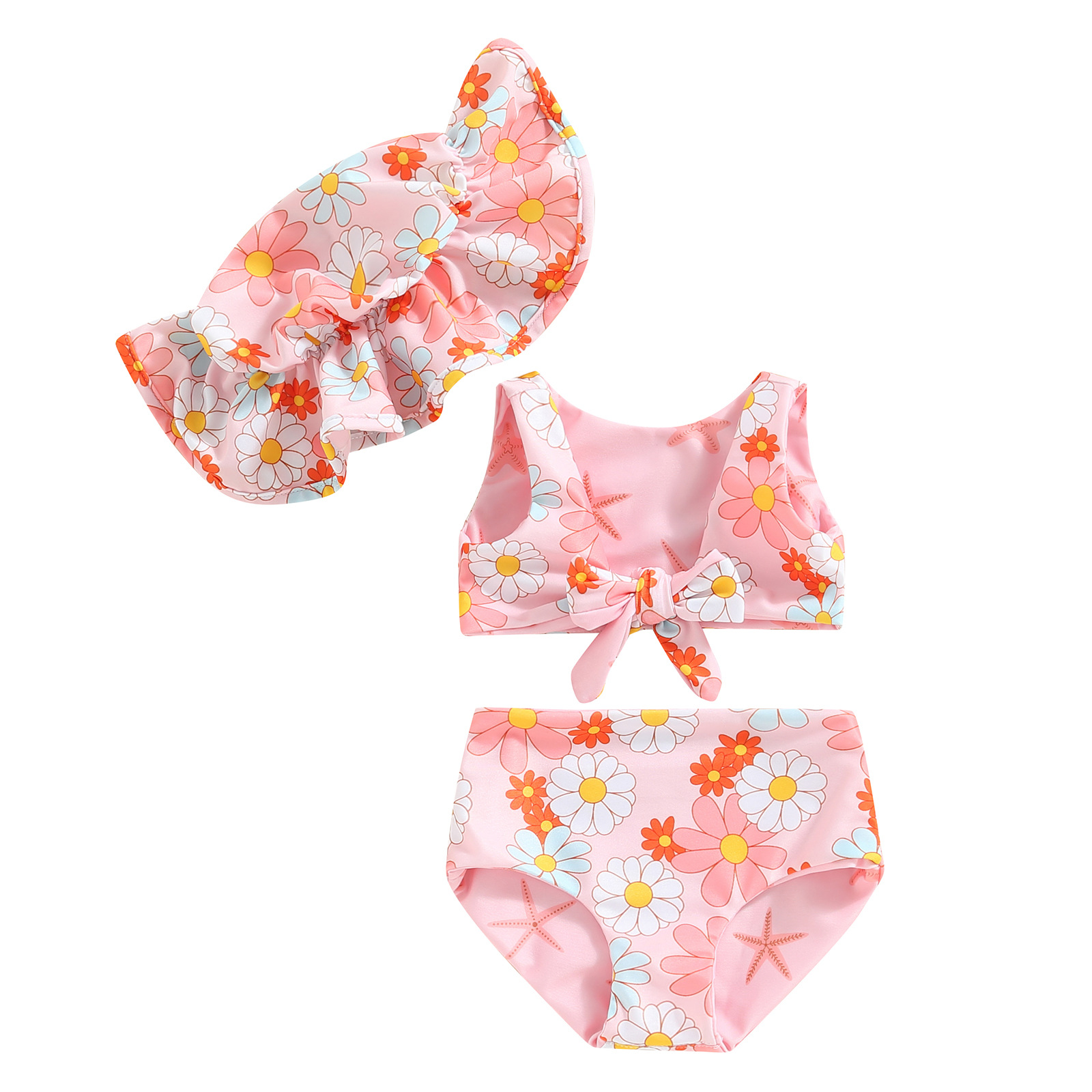 Muchachas Sol Sandía Traje De Baño Para Niños display picture 1