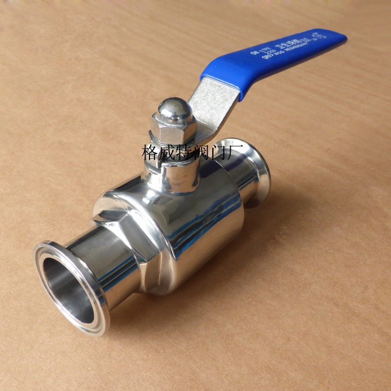 供应Q81F不锈钢三片式快装球阀 304不锈钢快装球阀