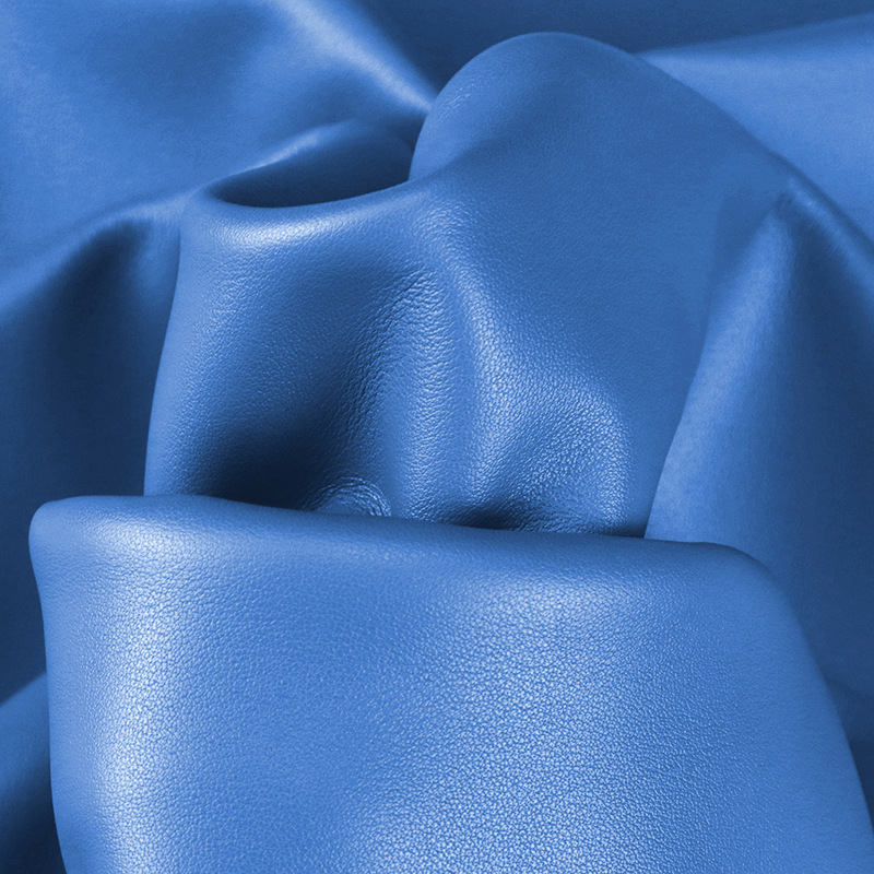 【经典纳帕纹】头层半粒面素皮卡包袋保护壳表带礼盒真牛皮革面料