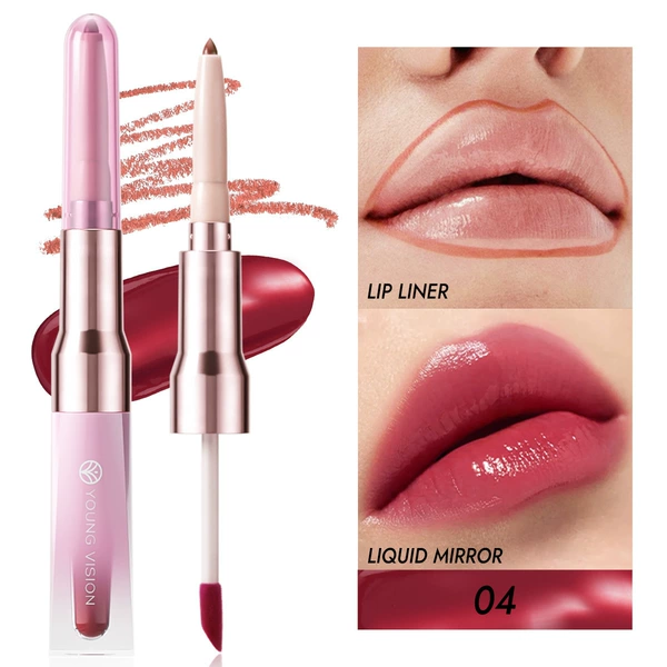 Double-ended lip liner #4 (the product is exclusively for cross-border supply and is not allowed for personal use or domestic sales again. Purchasing it is equivalent to acquiescing to our purchase disclaimer.