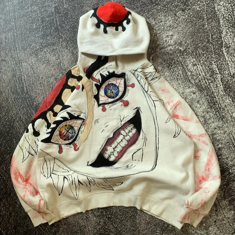 Y2K Gothic Style Anime Hoodie Autumn Fashion Retro Pullover Sweatshirt Japanese Anime 5698 Y2K Gothic Style Anime Hoodie Autumn Fashion Retro Pullover Sweatshirt Japanese Anime 5698
