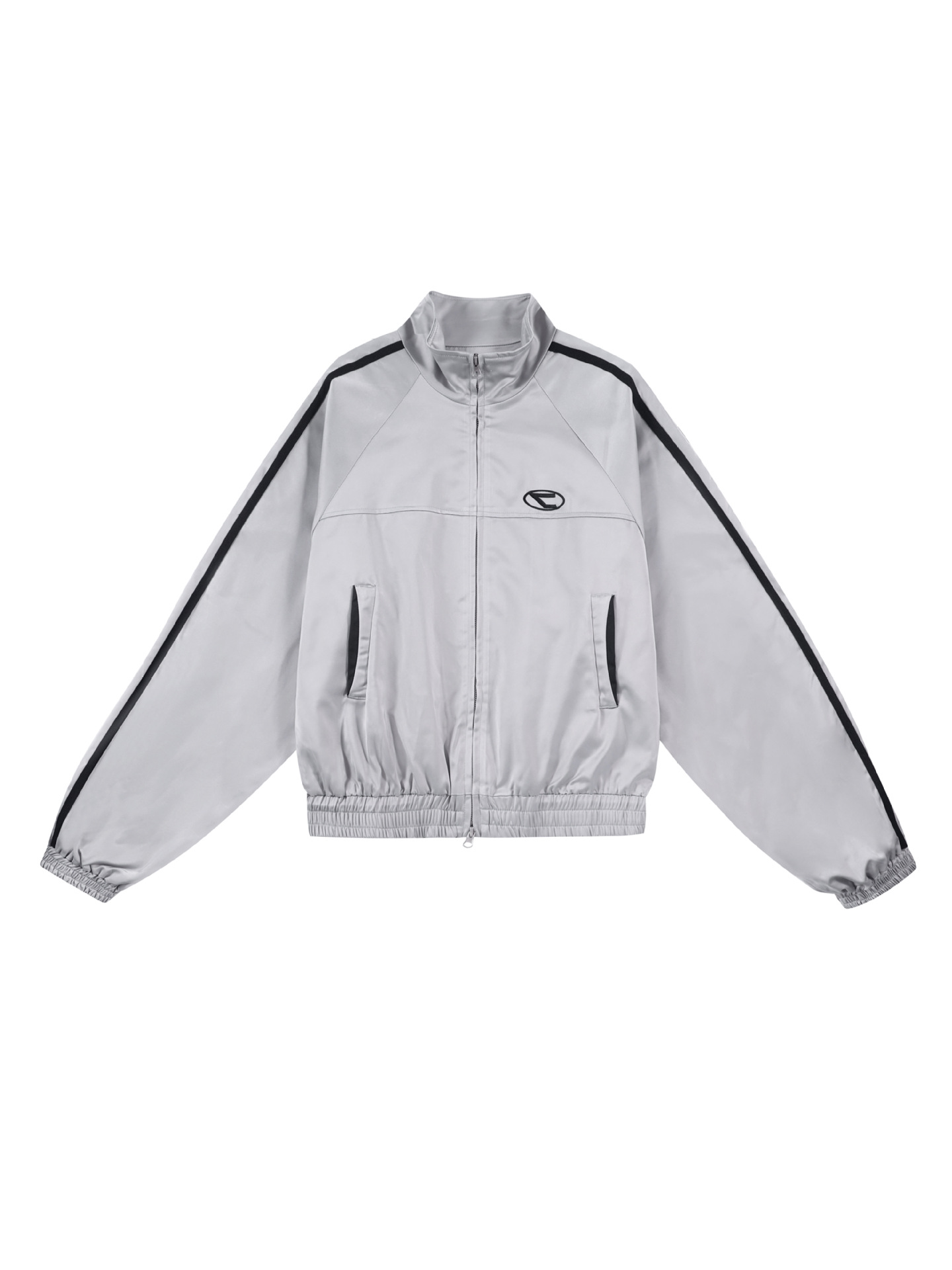 Meninas jaquetas streetwear estética todos os jogos duplo zíper coreano moda topos vintage retalhos casacos feminino harajuku
_voghion.com