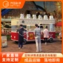 定制四轮不锈钢美食车
