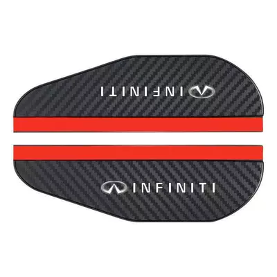 Rearview mirror rainproof sticker, Fiber Pattern Car Rain - 55165a-pair-of-rain-eyebrows-infiniti