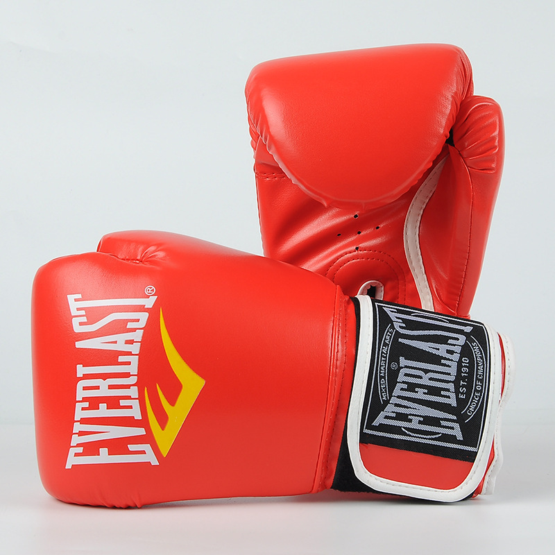 Boxing Gloves Full-Finger Gloves Training Adult and Children Sanda Boxing Gloves Fighting Free Fighting Men's and Women's Sandbag Boxing Gloves