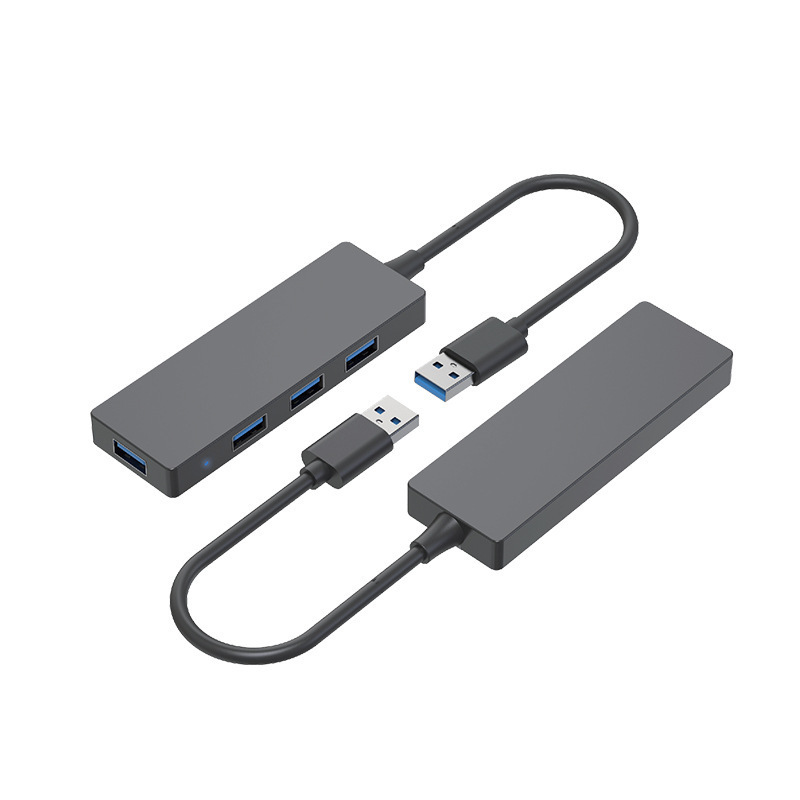 扩展4合1USB拓展坞高速传输USB3.0集线器笔记本平板多功能分线器|undefined