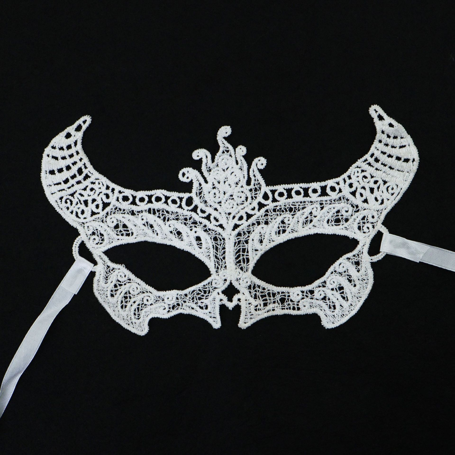 Carnaval máscara de encaje de venta transfronteriza máscara de maquillaje de fiesta de baile máscara de encaje amorfa máscara TK