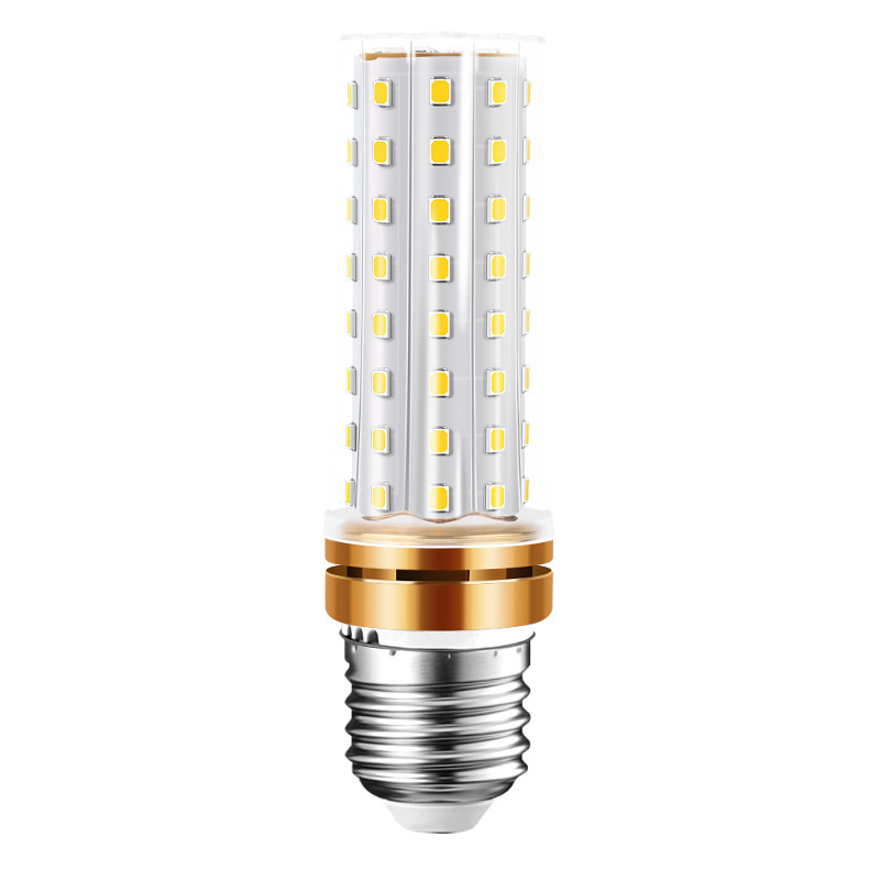 LED lámpara de maíz doméstica e27 tornillo lámpara de ahorro de energía ultra brillante e14 lámpara de la sala de estar fuente de luz lámpara de luz tricolor lámpara al por mayor