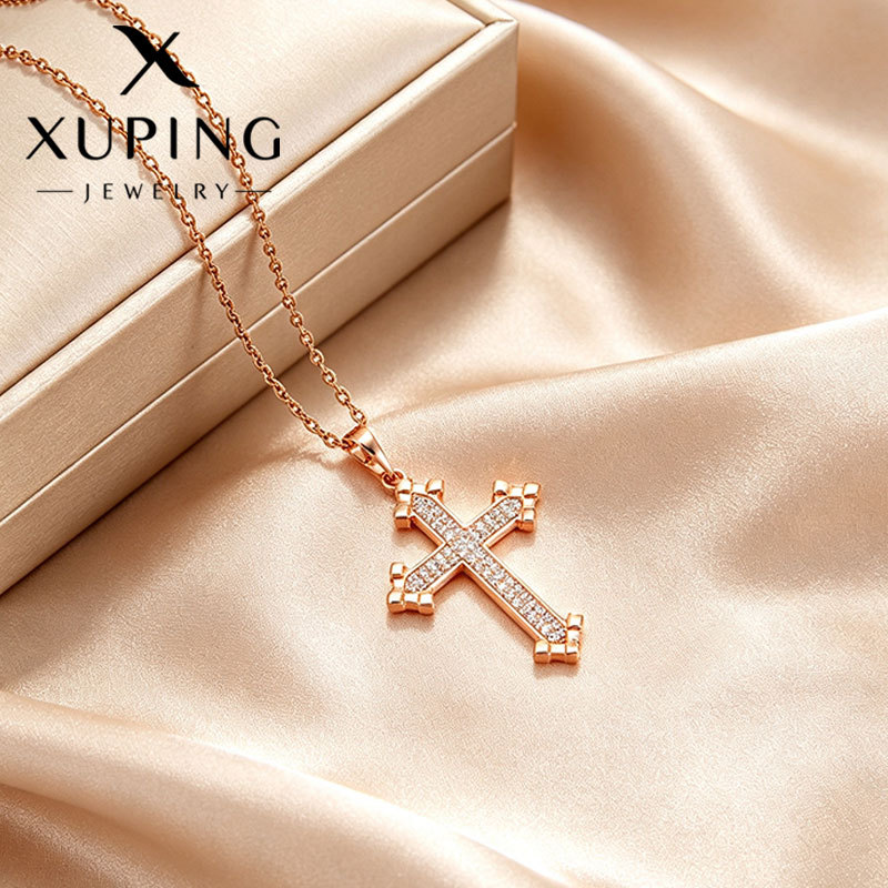 Xuping colgante de moda simple colgante de aleación de cobre chapado 18k color Europa y América personalidad transfronteriza joyería al por mayor
