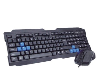 Yangcai 3188 wired usb office game keyboard and mouse suit computer mechanical feel keyboard and mouse suit installed machine