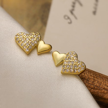 �Ĺ� �羳��Ʒ���㾫��ͭ��18K���ʯ���Ķ���ŮINSС�ڰٴ����