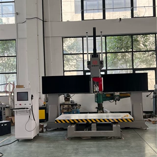 数控车床木五轴工混合材料雕刻机大型CNC高精度精雕机加工中心