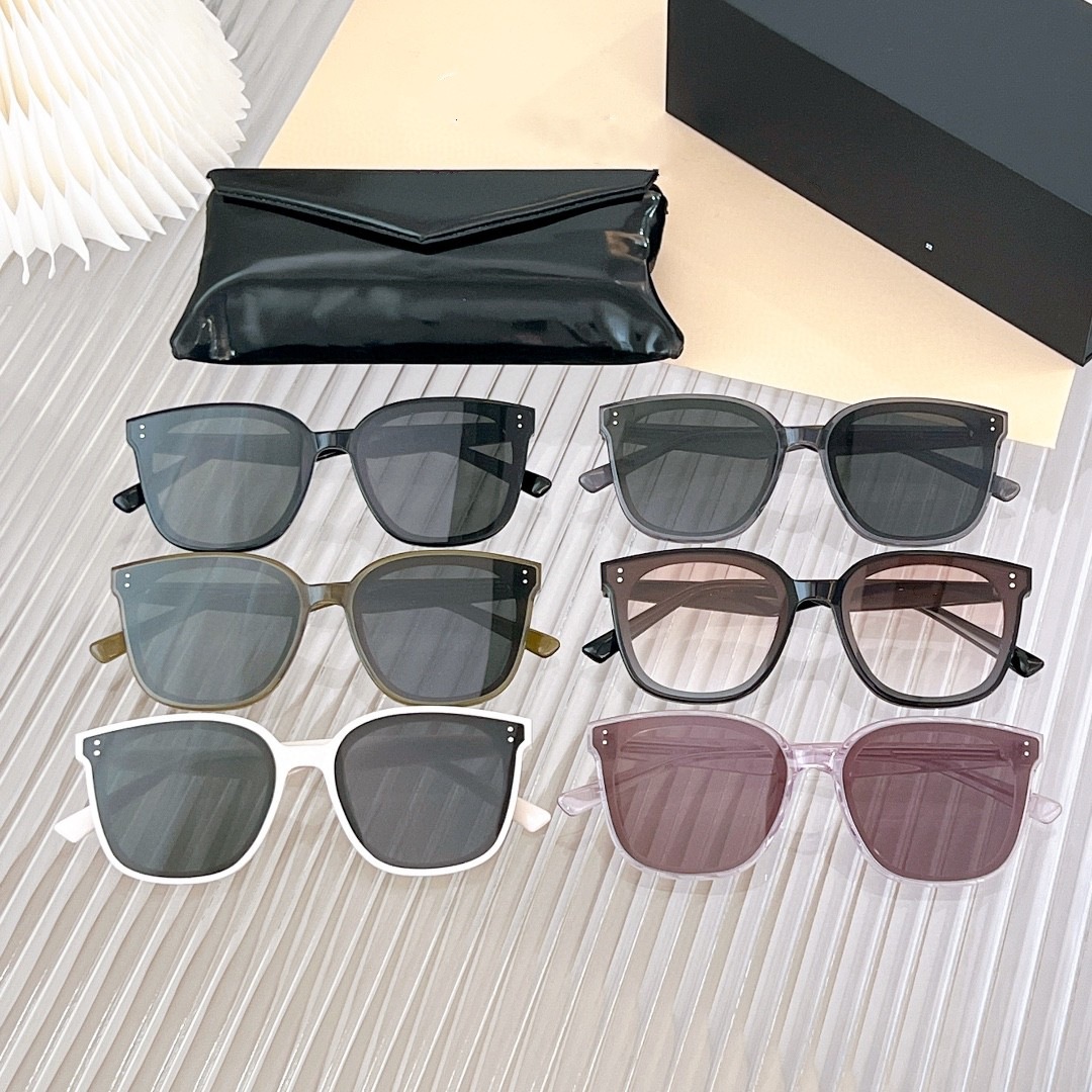 2022春夏新款gm墨鏡女小紅書網紅同款韓版潮流方框太陽鏡防紫外線