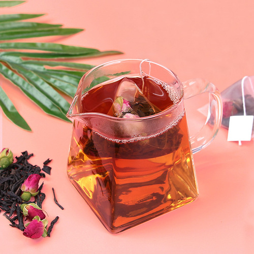 Rose Black Tea, Fruit Tea Loose Leaf Flavored Tea Green Tea Cold Brewed Tea Rose Flower Tea Aromatic Tea Bulk Pack