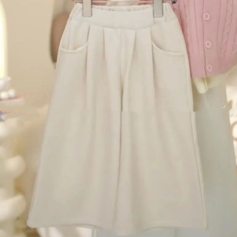女童秋冬款棉衣三件套2025新款女宝宝棉服外套加厚针织毛衣加耐用|undefined