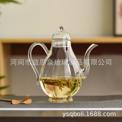 Chinese elegant retro beauty pot Qinghuan teapot set scented tea multi-use one pot two cups wine pot imperial concubine pot