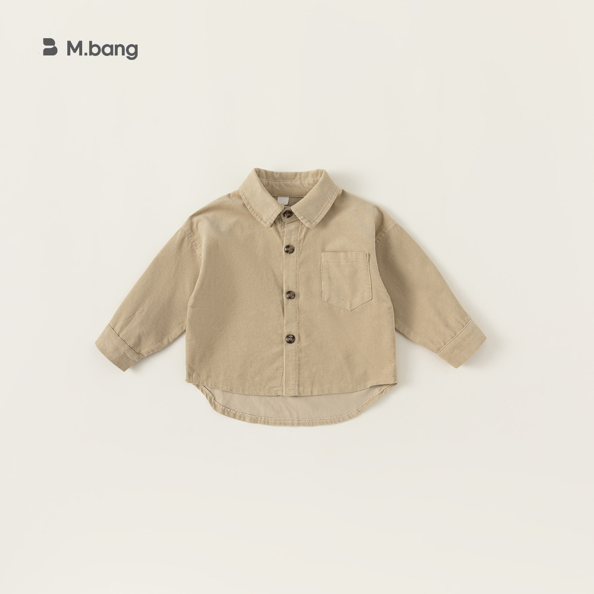 Babycity camisa para niños 24 ropa de primavera camisa de pana para niños ropa casual para niños camisa de solapa CY42008